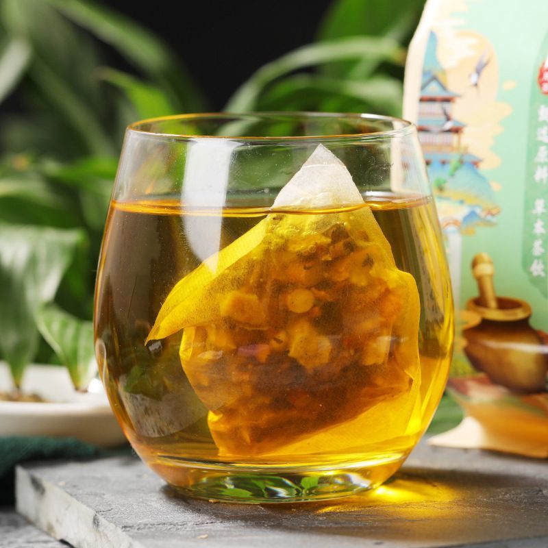 竹叶砂仁茶 淡竹叶蒲公英玉米须金银花花茶组合养生茶袋泡茶养生茶