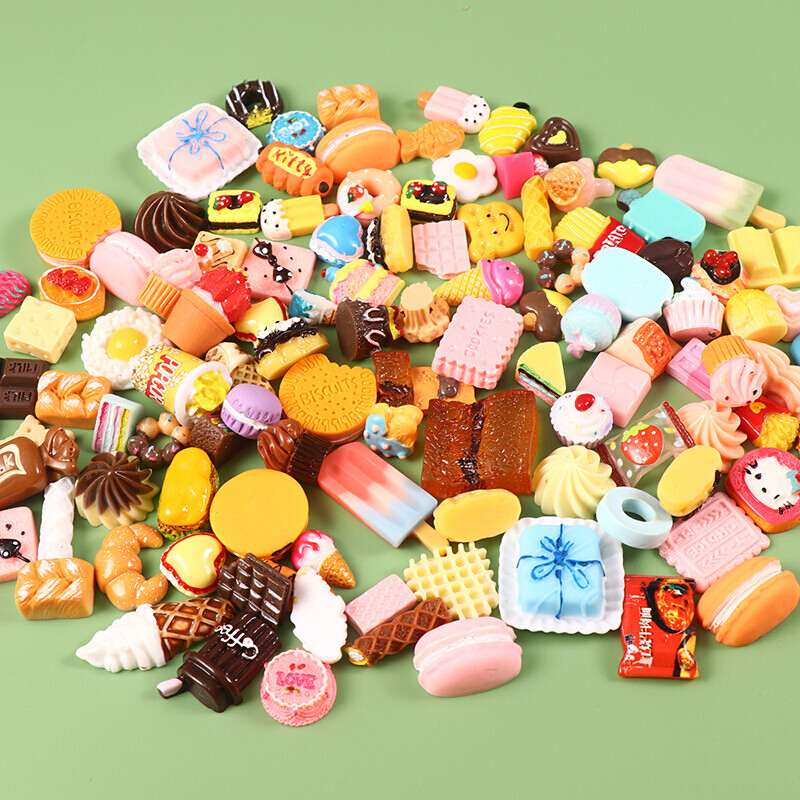 超小仿真食物小玩具微缩食玩盲盒迷你超市场景模型酒瓶过家家网红玩具