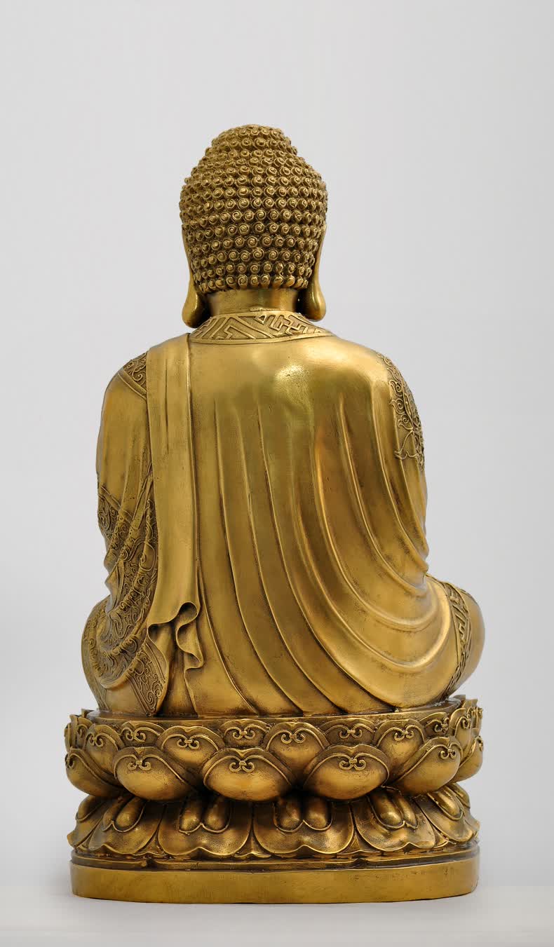 【京选好货】释迦牟尼佛小佛像如来佛主佛陀佛教创始人居家供奉工艺品