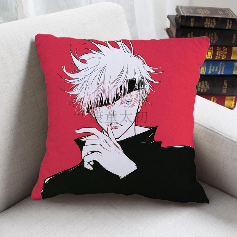五条悟周边抱枕咒术回战无量空处同款定制二次元靠枕垫学生礼物 18 35