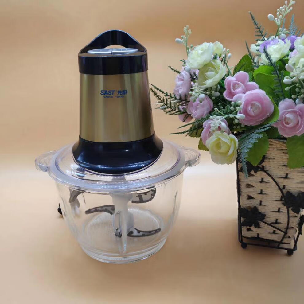 先科多功能绞肉机先科绞肉机家用小型多功能电动料理搅拌研磨馅菜蒜蓉