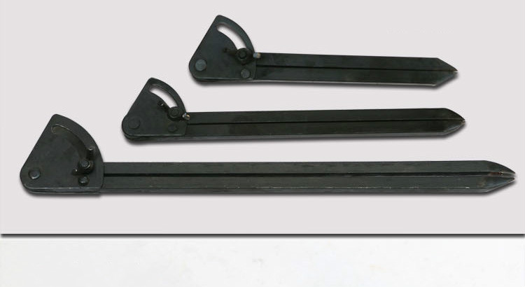 合金圆规划线规钳工工具木工划线器工业用圆规铁划规150600mm黑24寸