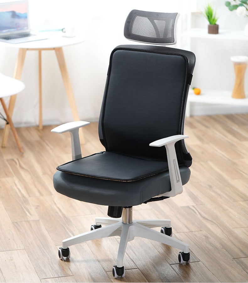 京选电加热坐垫办公室靠背一体椅子垫插电暖发热坐椅垫电热座垫p皮革