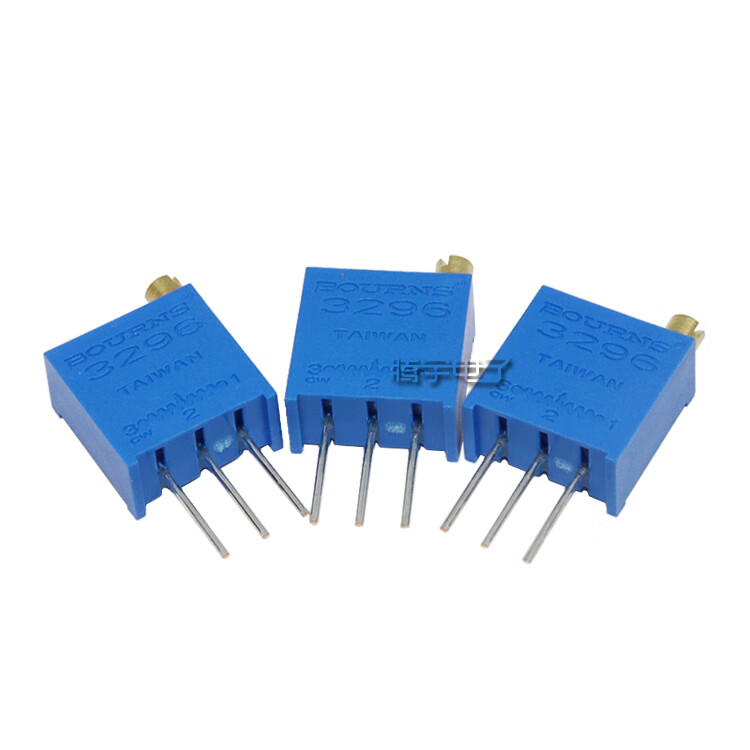 可调电位器3296w 100欧50欧 1k2k5k10k20k50k100k w200 (20欧)【图片