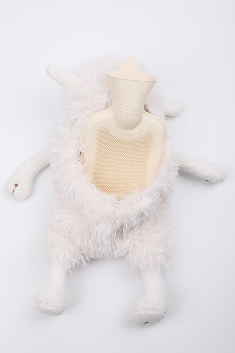 日本工艺ss精选品牌轻奢小众款日本软绵绵可爱小羊公仔暖水袋(含水袋)