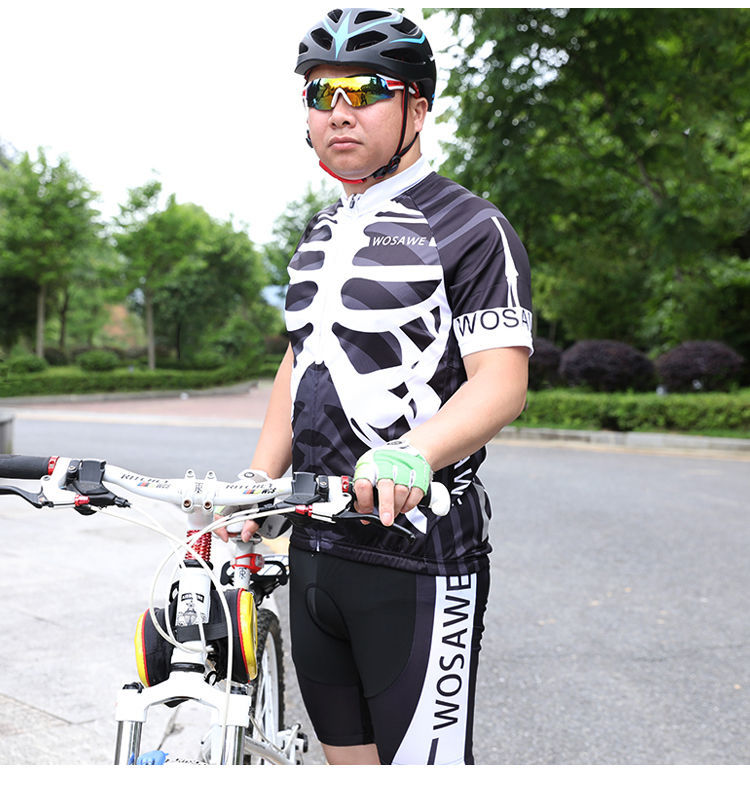 思帕客同款自行车骑行套装公路车山地车骑行服透气速干wosawe男女夏