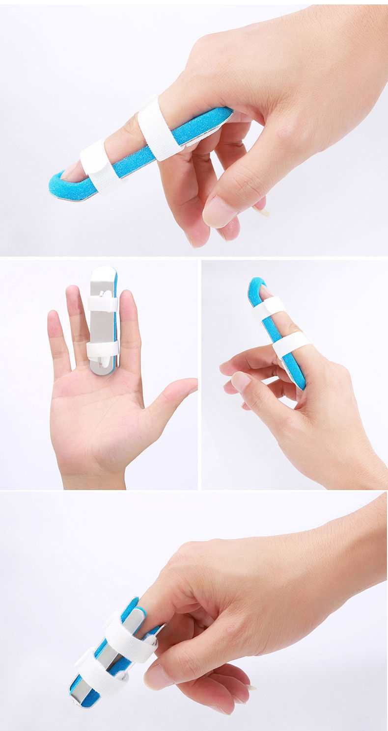 手指固定器铝合金手指固定夹板手指关节指骨康复矫形护具 普通款 s