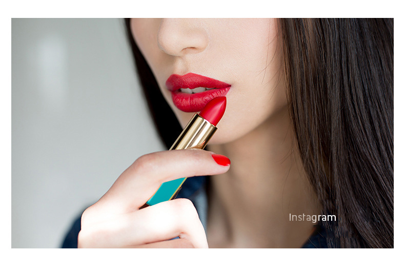 lchear水橄榄大色咖炫色口红滋养炫色唇膏色彩滋润雾面口红01枫叶红