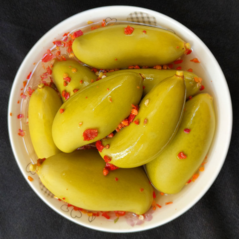 橙伯乐广西酸嘢芒果特产老坛腌制水果泡青芒小吃酸脆芒果酸料song椒盐