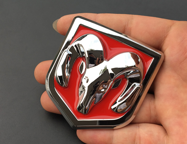 dodge机盖标道奇公羊头标酷威车标酷博车贴锋哲4x4尾标四驱标挑战者前