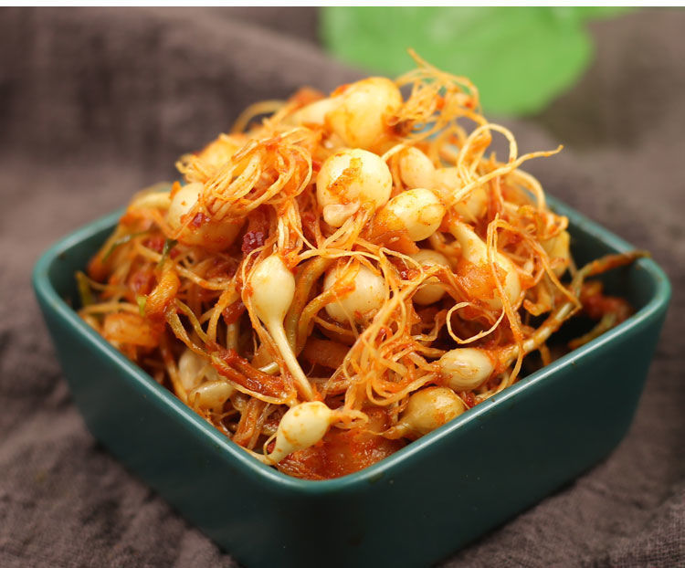 辣拌小根蒜东北小根蒜野生小根蒜拌的泡菜韩式小根蒜大头蒜250g野生