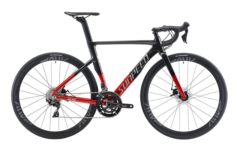 速比特sunpeed galaxy公路车铝合金砾石自行车线拉碟刹gravel单车 黑