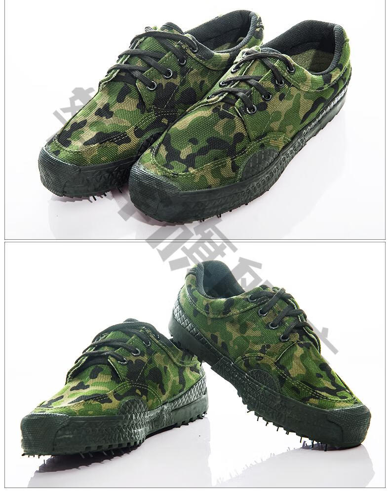 《作训鞋 解放鞋男帆布胶鞋民工工地劳动干活劳保鞋子军训防滑耐磨