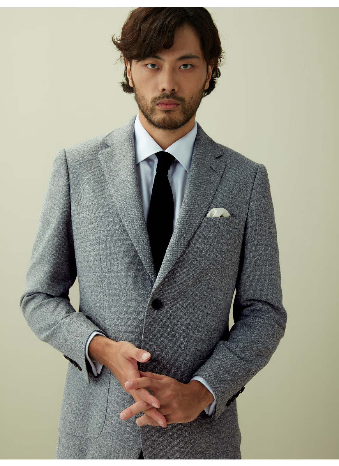 hany意大利angelico西服男外套商务休闲高端男士西装上衣单西便西