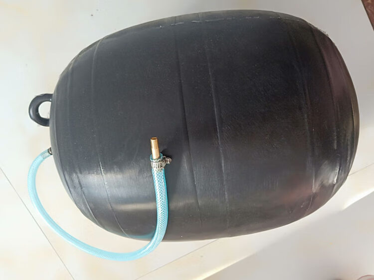 下水管道试水球胆皮囊橡胶封堵气球闭水实验皮胆堵水气囊200300数满