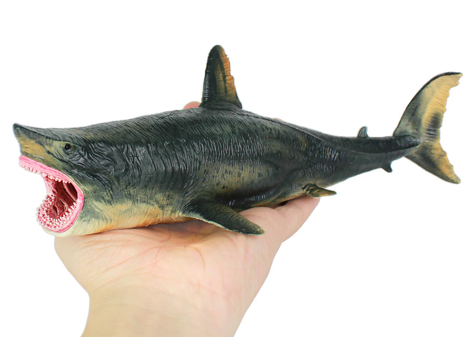 动物模型大白鲨玩具巨齿鲨玩具电影同款儿童鲨鱼玩具送男女孩生日礼物