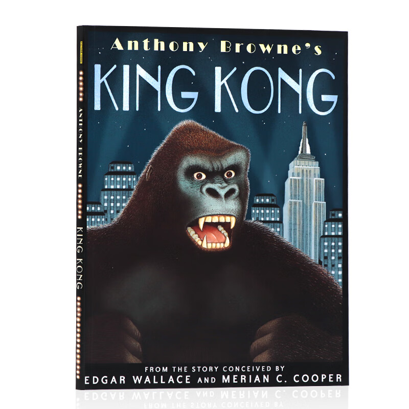 《金刚 进口英文原版绘本 king kong 平装大开 少儿经典课外阅读故事