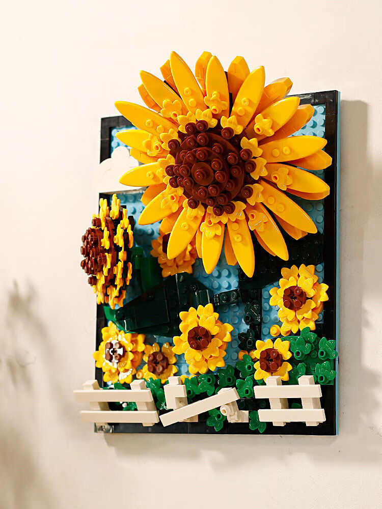 乐高lego旗舰玫瑰花束积木拼装花朵摆件装饰玩具送男女朋友情人节礼物