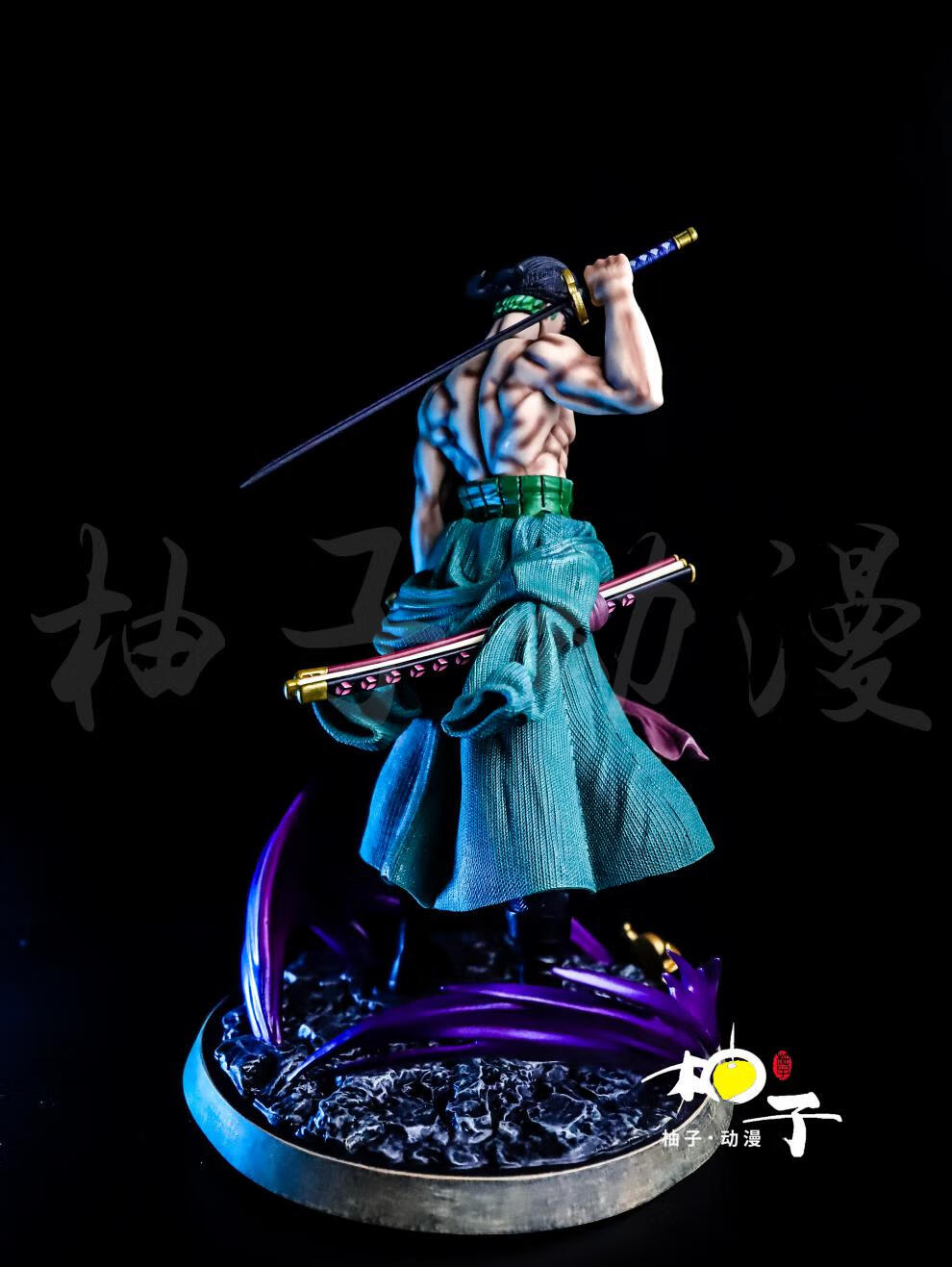 海贼王gk索隆和之国三刀流龙卷风大型超大三千世界限量版路飞定制产品