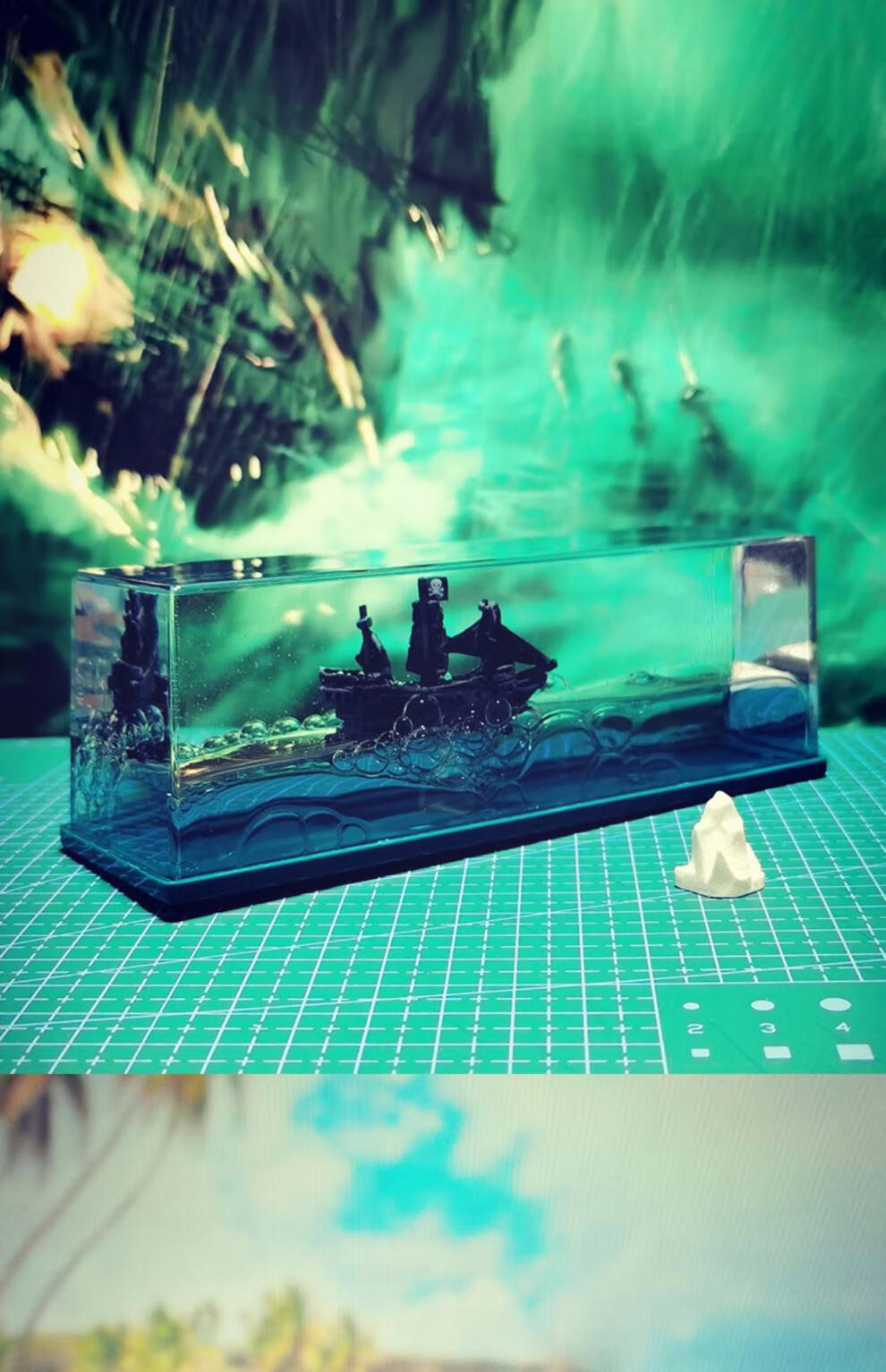 【黑珍珠号】流体漂流瓶【图片 价格 品牌 报价】-京东