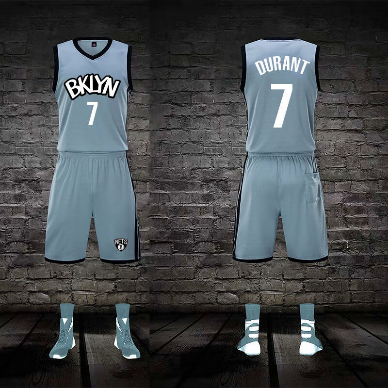 欧文球衣篮网球服男nba球服一套队服哈登13号杜兰特7号篮球服成人欧文