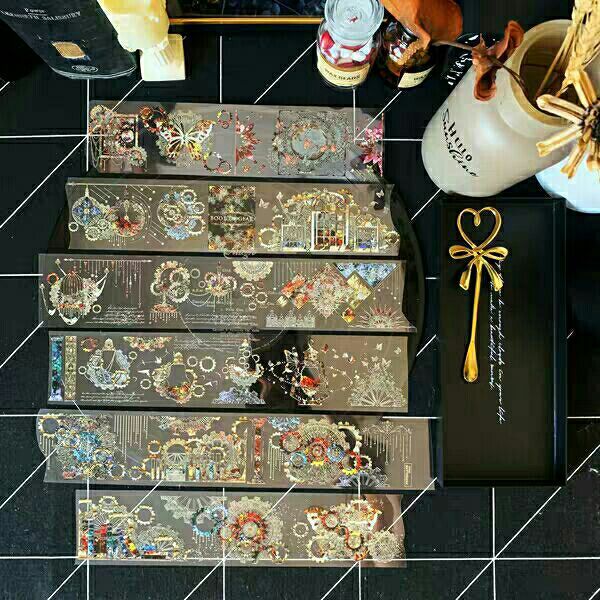 仓梵neverland孤寂沉溺胶带手帐公社pet和纸三周年台产沉溺孤水晶胶带