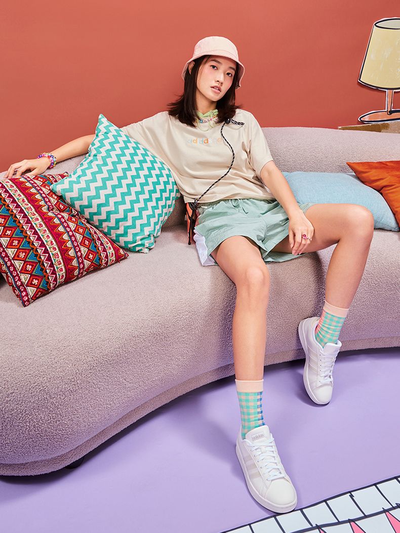 adidas阿迪达斯官网neograndcourt女鞋休闲运动小白鞋ee8172白35521