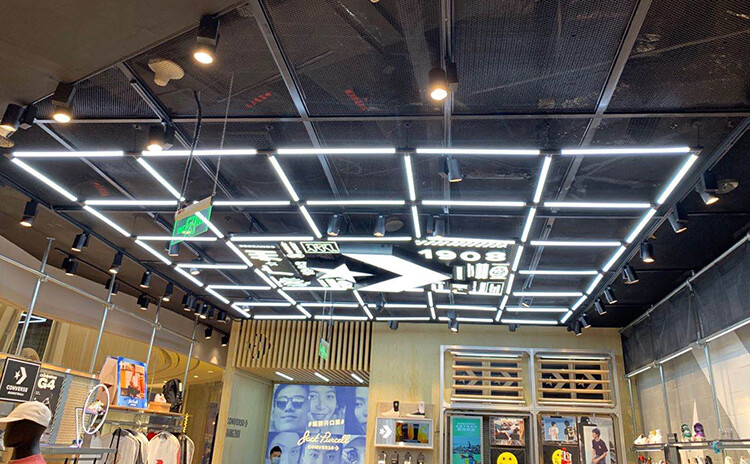 led360度發光條形商場店鋪創意造型拼接diy彩色變色吊線裝飾燈管攝影