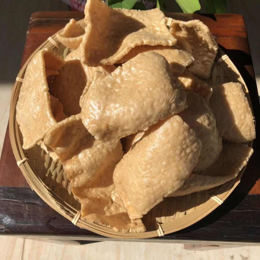 江西赣南特产沙炒厚烫皮龙南信丰定南安远地方小吃香脆酥韭菜无辣1斤