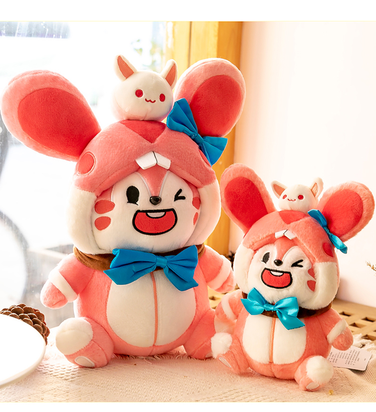 万代 王者荣耀梦奇公仔梦琪玩偶儿童抱枕男生款游戏周边毛绒玩具大