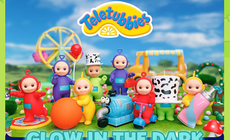 toptoy复调天线宝宝盲盒系列网红2022女孩卡通潮玩公仔玩具摆件滑板车