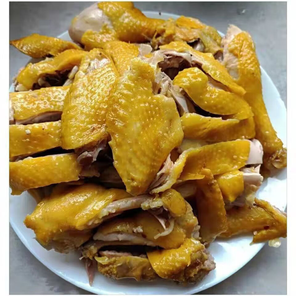 靓鸡项三黄鸡走地鸡下单现杀新鲜扇鸡土鸡生鲜顺丰阉鸡净重37斤42斤