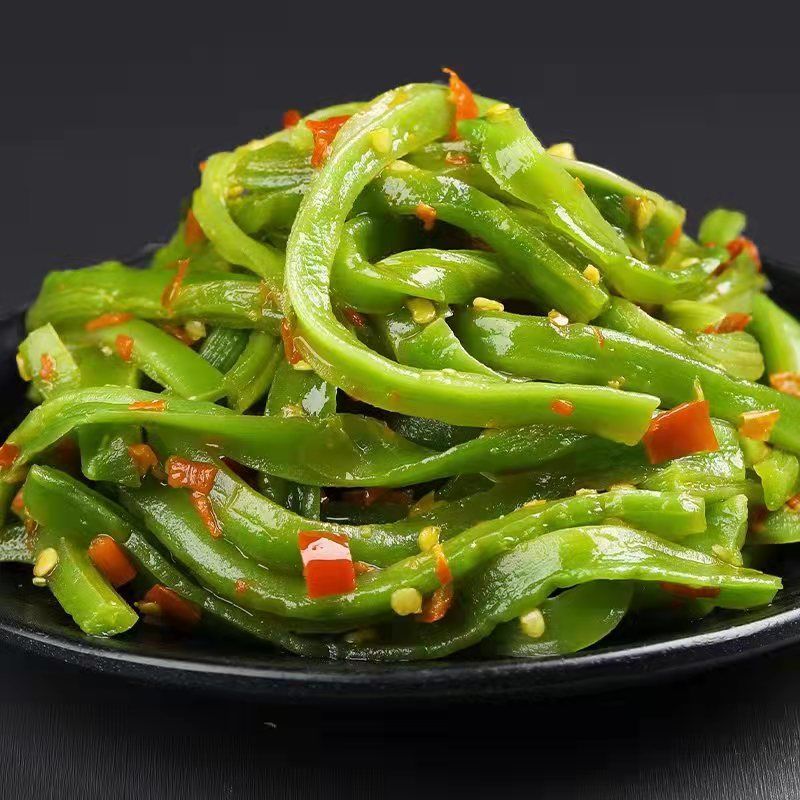 脆爽贡菜下饭菜贡菜即食凉拌菜280g响菜咸菜脆椒湖南特产风味小吃 脆