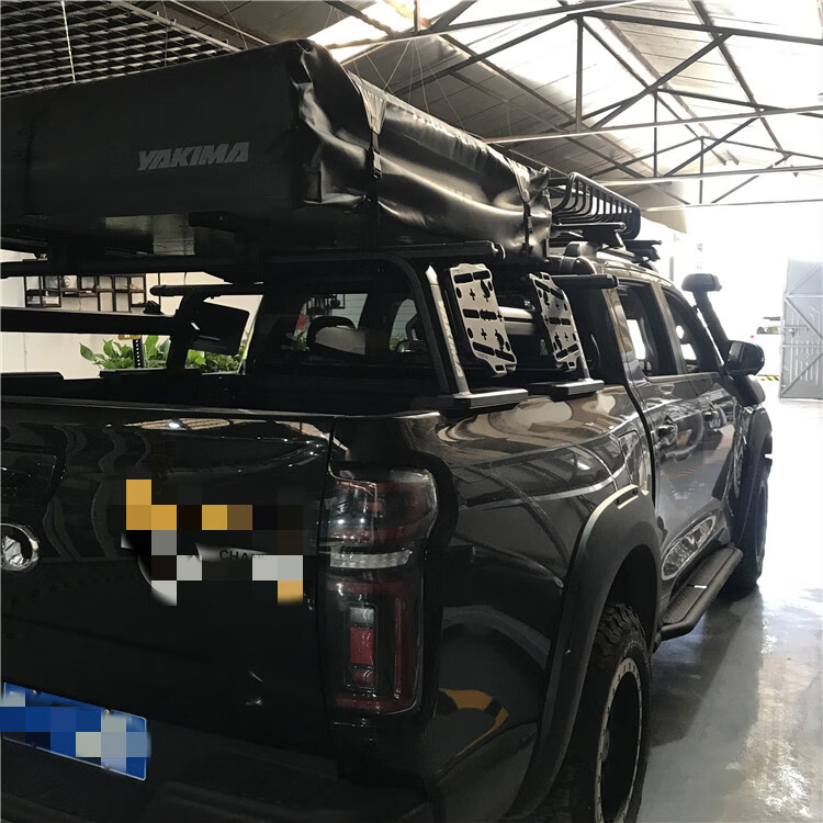 皮卡车行李架yakima长城炮顶车厢横杆车顶架重载支架龙门架行李框