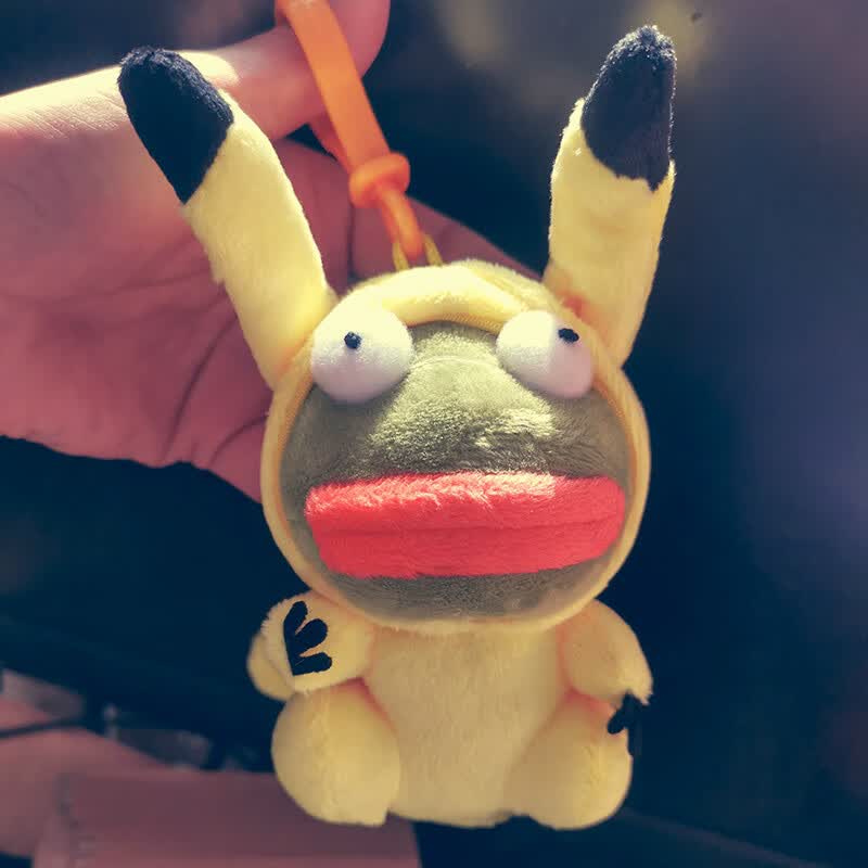 孤寡青蛙玩偶挂件孤寡悲伤青蛙玩偶抖音同款网红丑萌毛绒公仔装饰钥匙