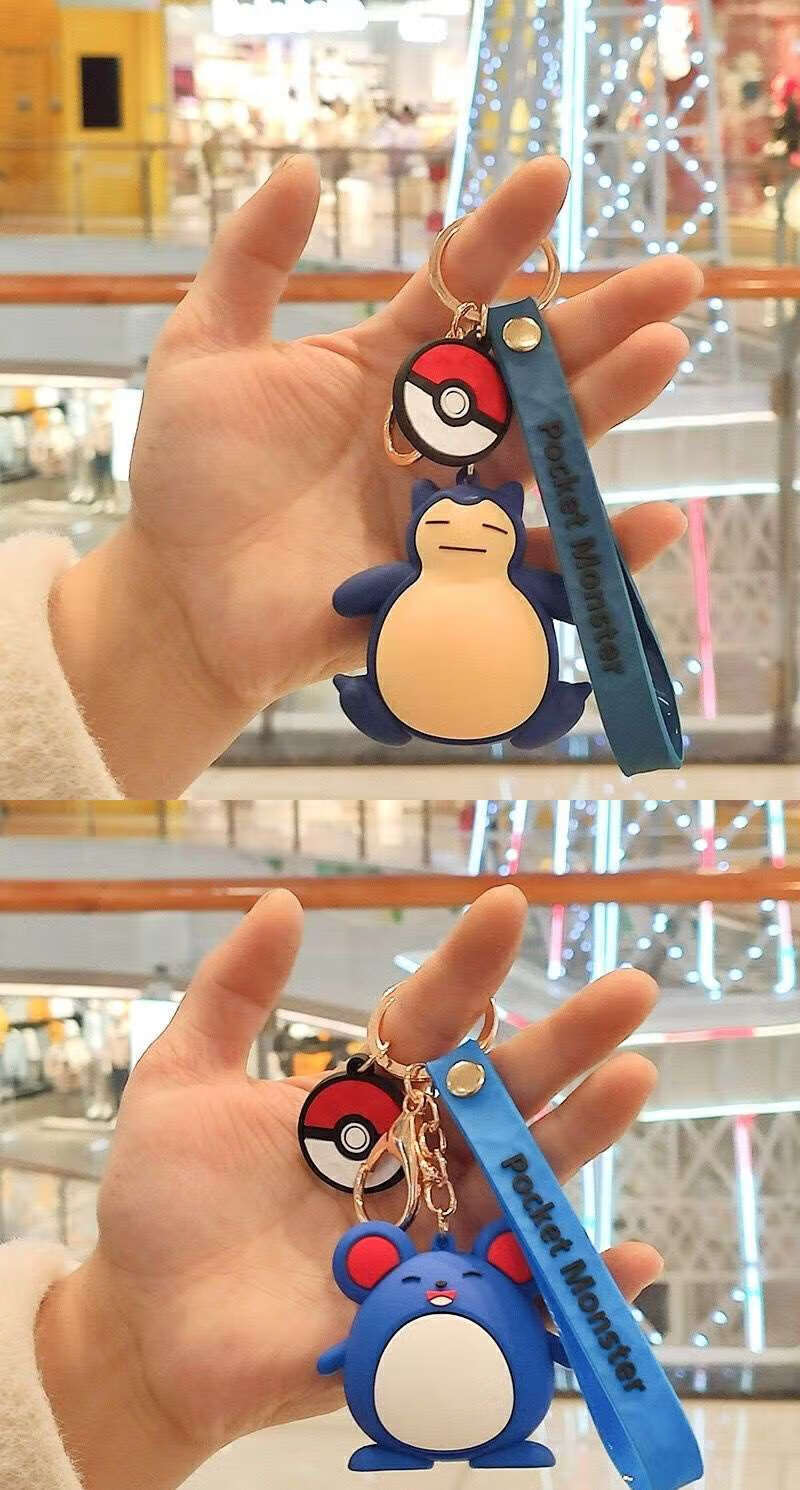 新品卡比兽挂件卡比兽挂饰钥匙链小精灵钥匙扣神奇精灵宝可梦包包挂