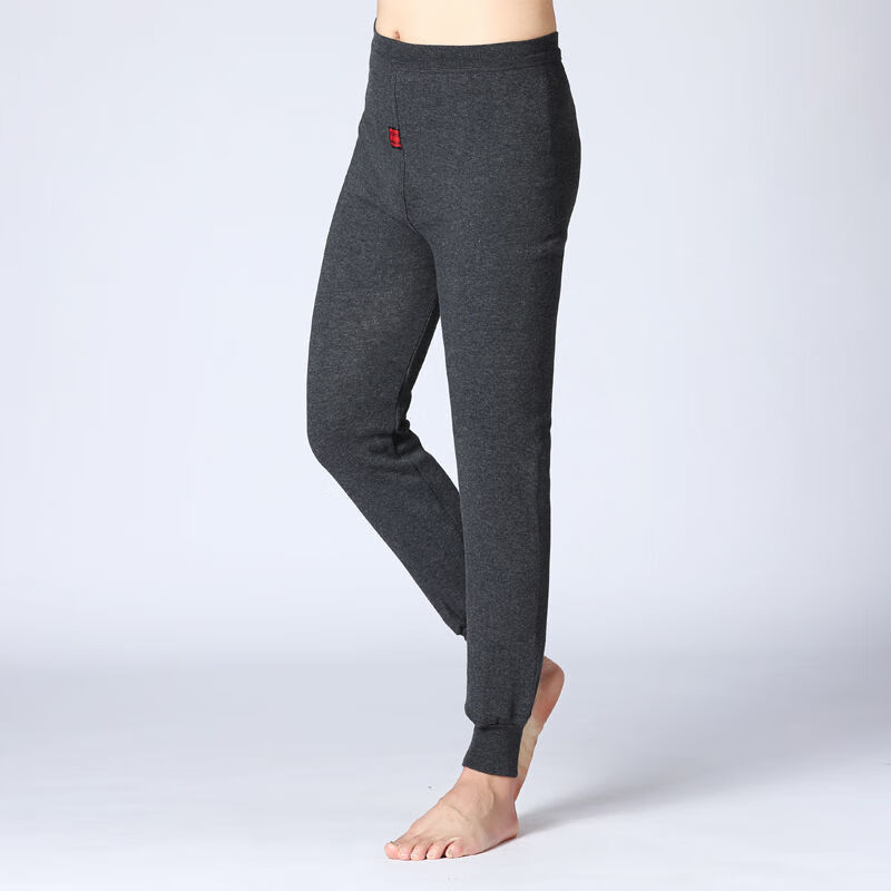 纯棉秋裤男高品质男士冬季保暖裤加绒加厚棉毛裤宽松弹力打底裤内裤线