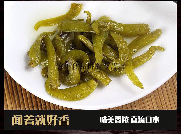 铜鸟龙游小辣椒190g甜辣酸开味下饭菜龙游特产浙江爽口酱菜【图片