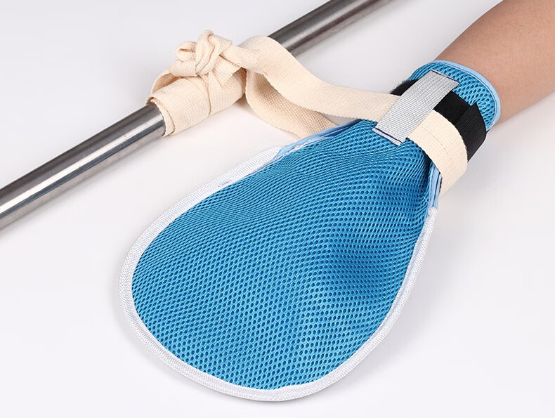 约束固定手套波板手套医院病人老人防抓拔管绑带绳乒乓球家用束缚医院