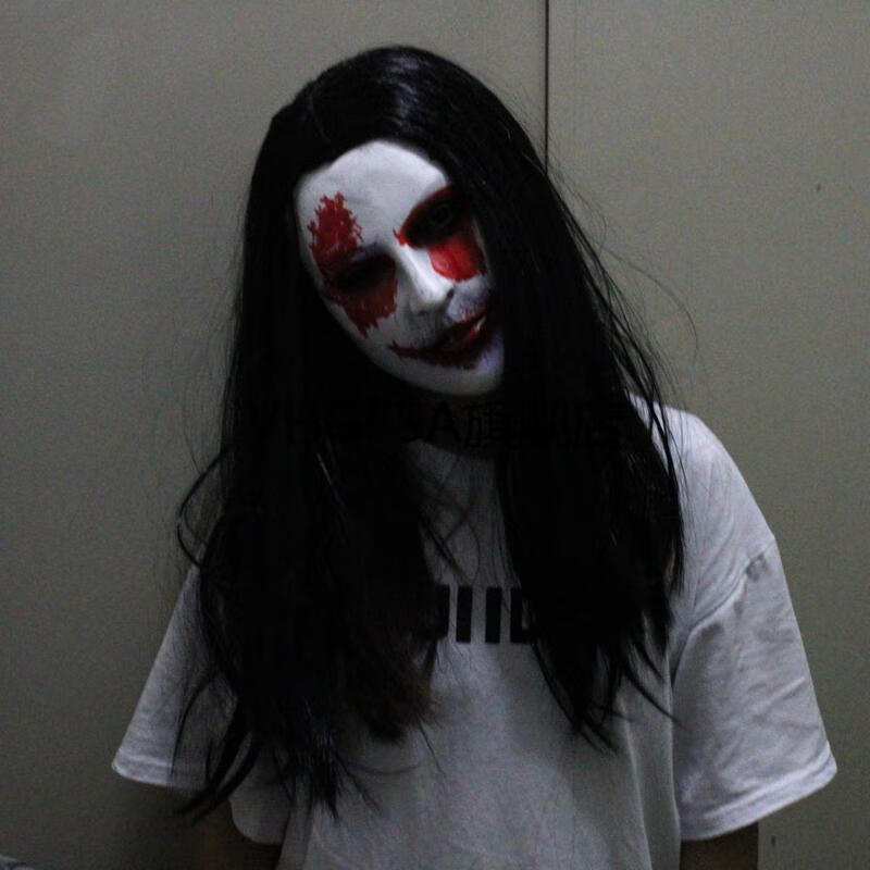 万圣节鬼屋npc万圣节恐怖道具鬼屋密室逃脱npc装扮贞子momo男女鬼脸