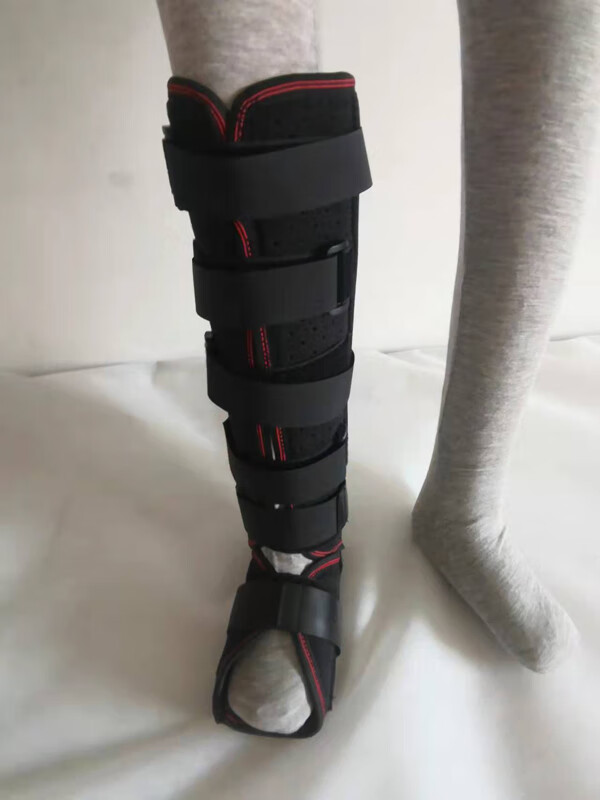 妙灵安股胫腓长腿骨折骨裂固定支具下肢小腿护具超踝关节胫腓骨护腿