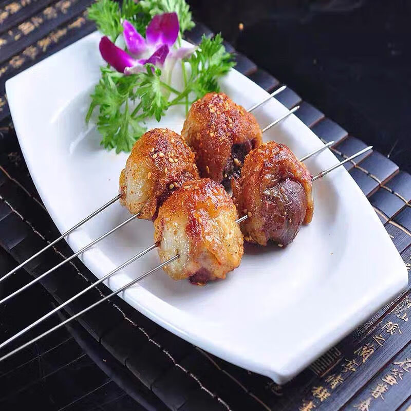 新鲜羊腰子羊肾烧烤包油羊腰子批发丽鲜玫包油大羊腰子5个装