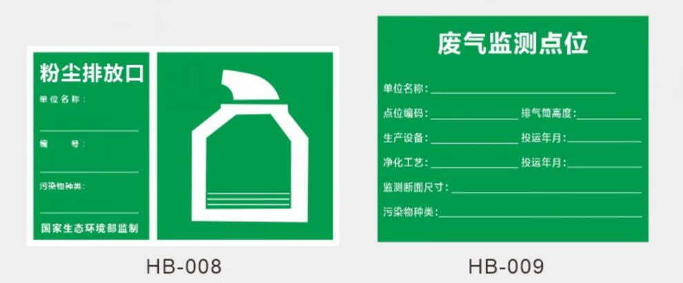 废气排放口标识牌污水雨水噪声污染源排放口排污口环保标示牌全套危险