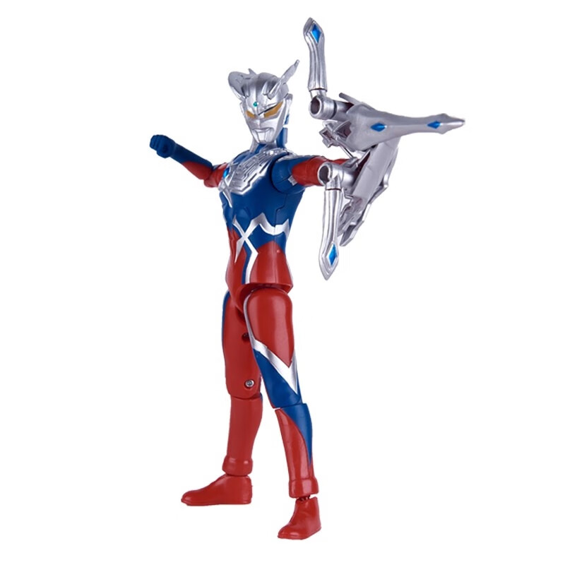 万代(bandai)赛罗奥特曼带盔铠甲特利迦关节泽塔超可动人偶模型公仔的