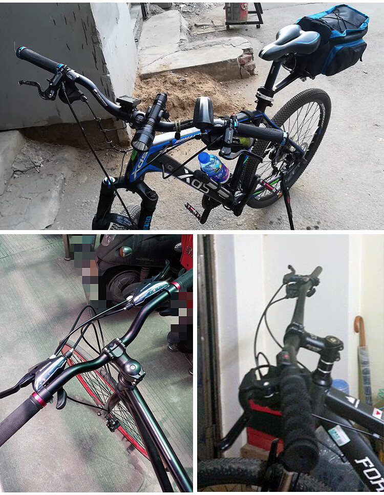 同款山地车燕把直把死飞折叠车车把大燕把254318mm自行车龙头横把金色