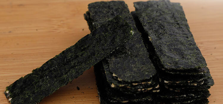 潘多乐芝麻夹心海苔儿童海苔孕妇儿童即食原装保证放心新包装12袋净重