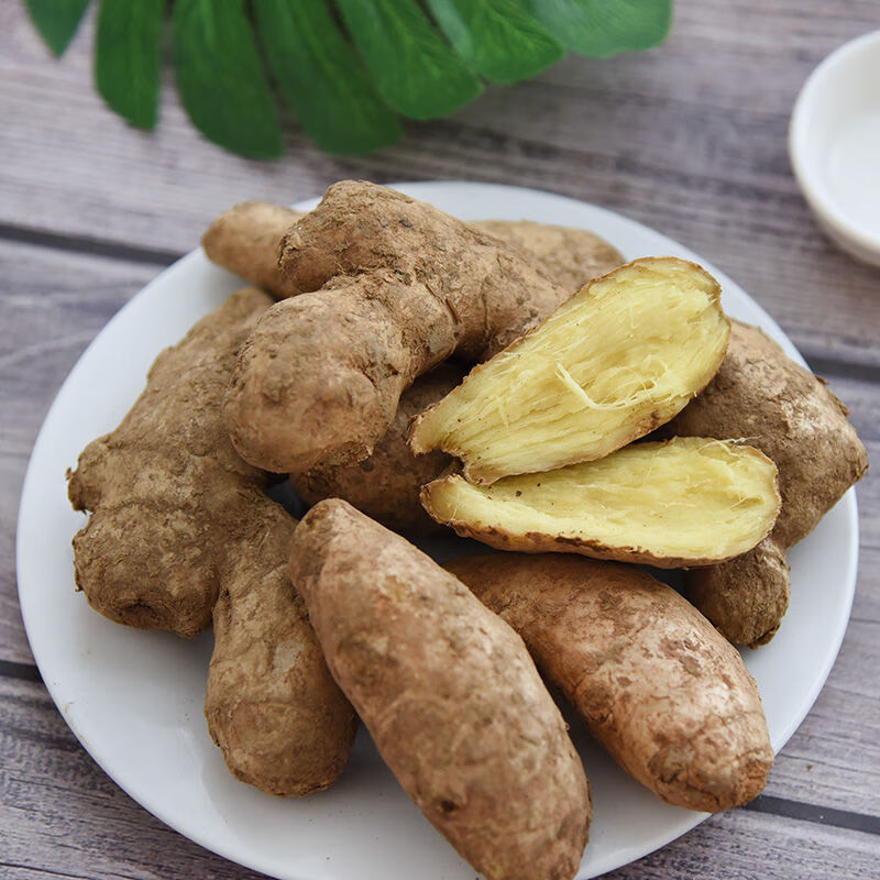 精选生鲜山东沂蒙小黄姜生姜嫩姜老姜鲜姜辛辣味浓厚5斤小黄姜