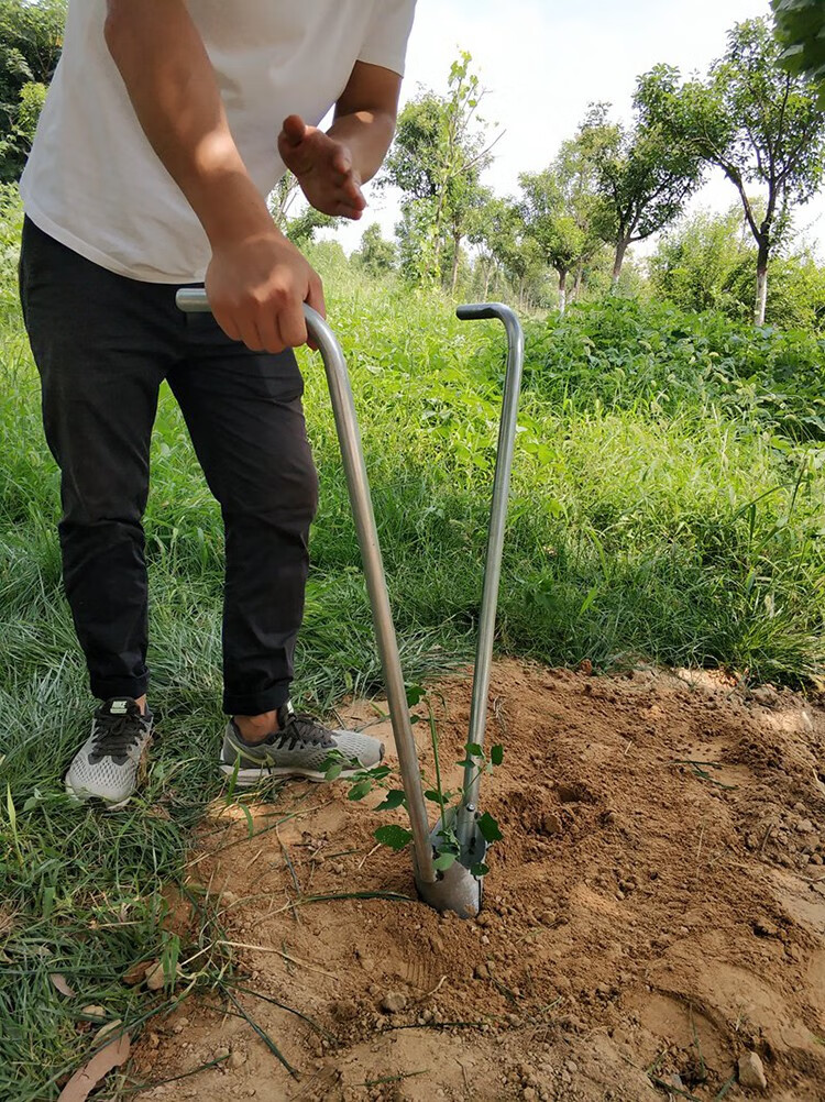 栽苗器移苗器打洞器种辣椒苗非神器土豆生姜蔬菜玉米移栽器移植器蔬菜