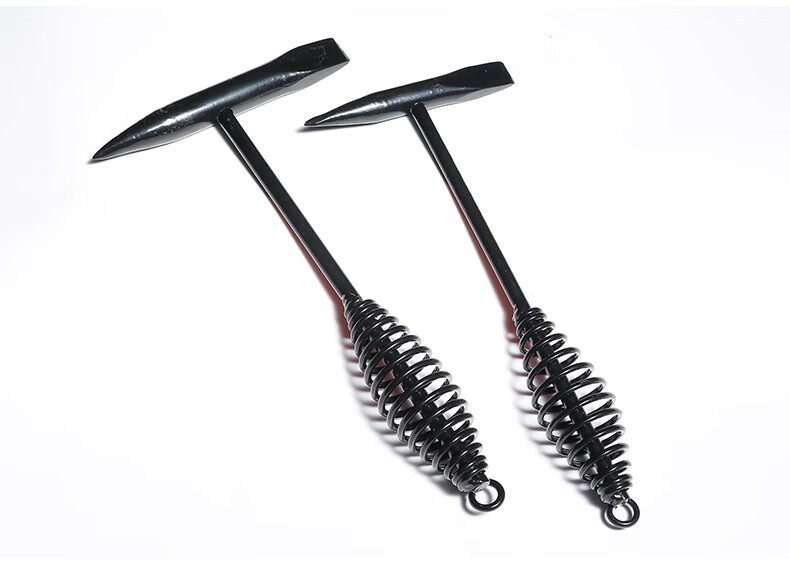 电焊钳工锤多功能双头锤敲渣锤弹簧焊渣锤敲锈锤尖头锤除锈锤子可定制