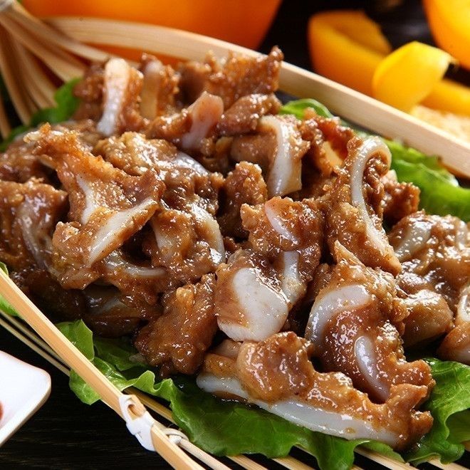 新鲜猪脆骨肉猪软骨现杀猪骨头涮肉烧烤火锅食材脆骨丝月牙喉骨精品猪